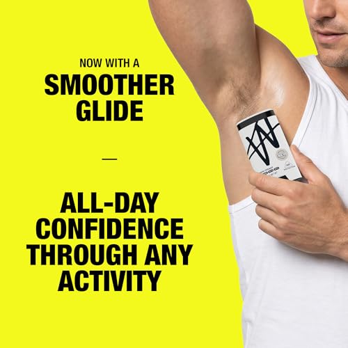 W Men's Antiperspirant Deodorant - Fresh Ice Scent, 2.6 oz (Pack of 2) - 24 Hour Sweat Protection