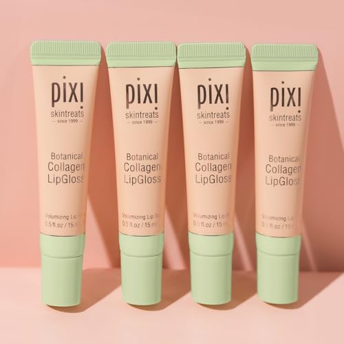 Pixi Botanical Collagen Lip Gloss - Nourishing, High Shine, Hydrating 0.5 fl oz