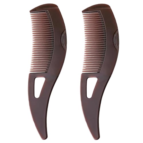 Optisake 2PCS Scalp Detox Comb Set for Dandruff & Oil Removal