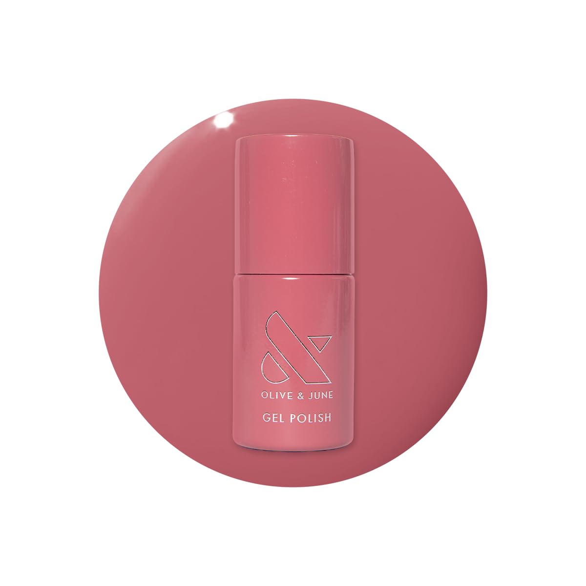 Olive & June Summer Gel Nail Polish - Hema Free, Long Lasting Formula | Boysenberry Glass, 21 Days Wear