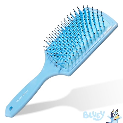 Bluey Kids Hair Brush & Spa Headband Set for Girls - Detangling & Styling