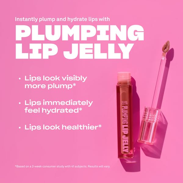 BABE ORIGINAL Plumping Lip Jelly – Hydrating High-Shine Lip Gloss