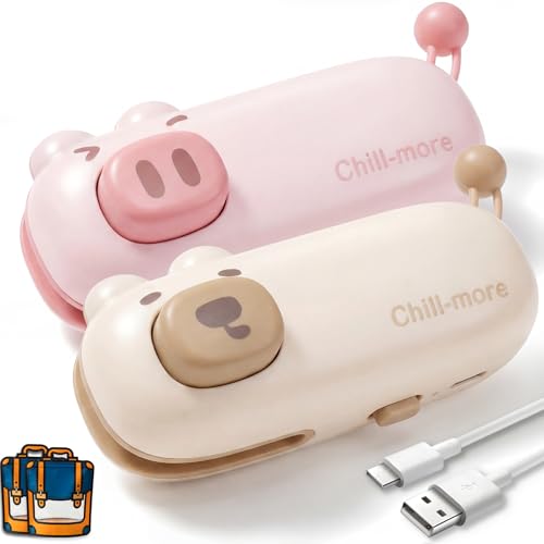 Mini Rechargeable Bag Sealer with Magnet for Food Freshness