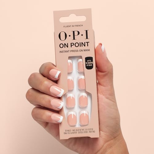 OPI On Point Press On Nails - 30 Count Reusable Nail Tips