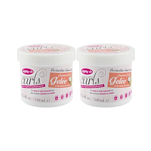 Dippity-Do Girls With Curls Coconut Curl Gelee Duo - 2 Pack