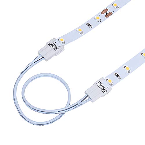 Armacost Lighting SureLock White LED Tape Light Connector - 5 Pack