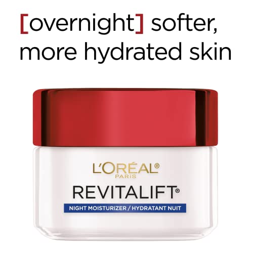 L'Oreal Paris Revitalift Anti-Wrinkle Night Cream with Pro Retinol - 1.7 oz