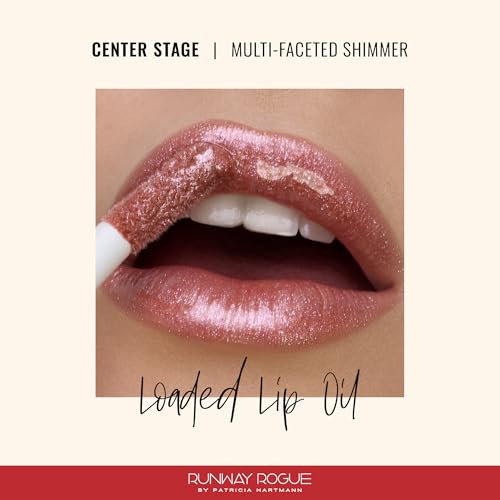 Runway Rogue Plumping Lip Oil - Center Stage, Tri-Peptide Formula