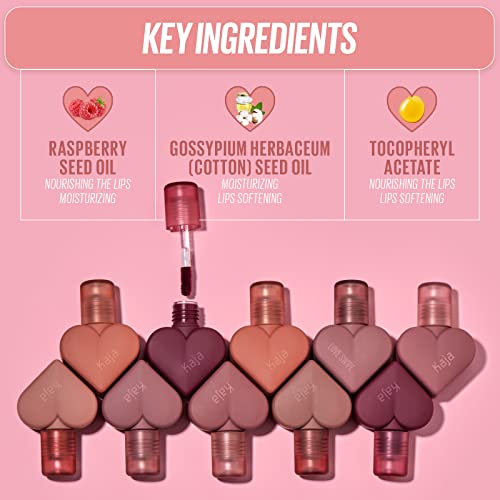 Kaja Lip Mousse 01 Call Me - Buildable Velvet Finish, Moisturizing