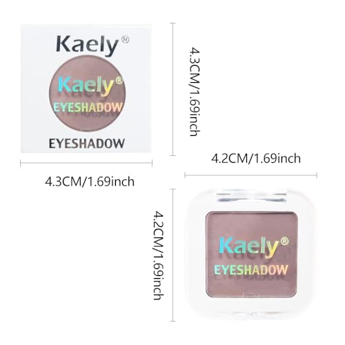 FeiCuiYun Matte Mauve Taupe Eyeshadow Palette for Women