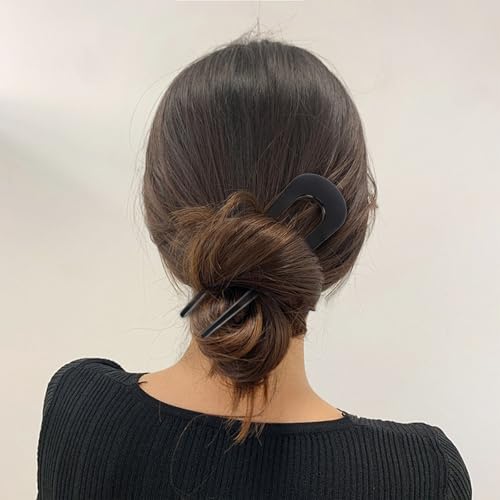 Canitor 5.4-Inch Large Tortoise Shell Hair Pin for Thick Hair