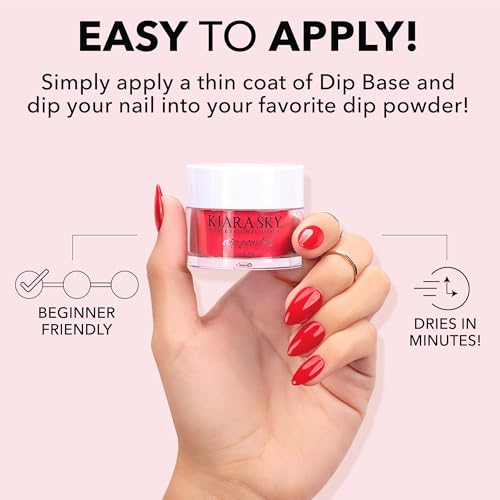 Kiara Sky Dip Powder - Treasure The Night (1 oz) Nut Brown Nail Color