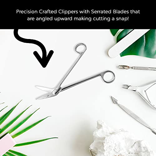DreamCut Long Handled Toenail Scissors for Seniors - Stainless Steel