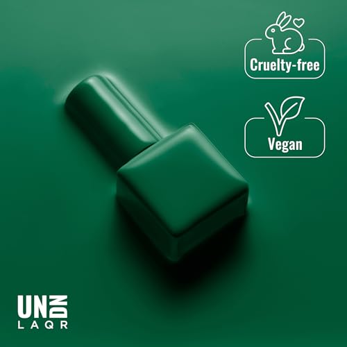 UN/DN LAQR Mary Jane Green Vegan Nail Polish - 0.5 oz, Cruelty-Free & 9-Free