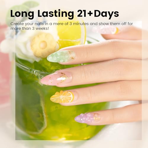 RARJSM 3D Sculpting Gel for Nail Art - Clear UV/LED Curing