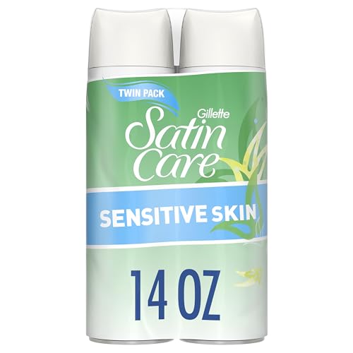 Gillette Venus Satin Care Sensitive Skin Shave Gel 7oz Pack of 2