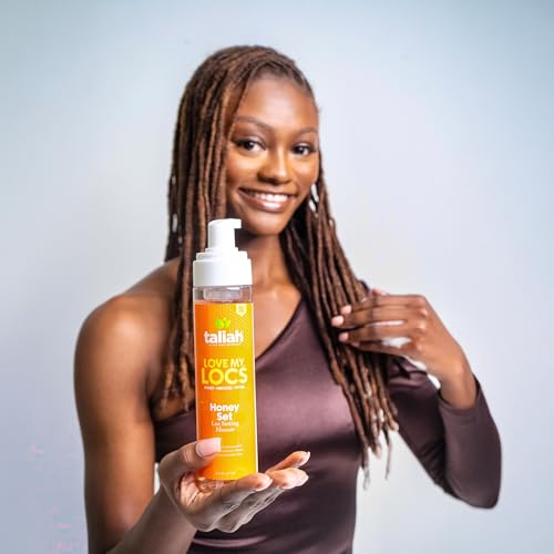 Taliah Waajid Love My Locs Honey Mousse 8oz - Natural Style Hold & Shine