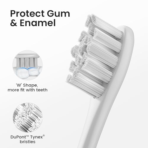 Oclean White Electric Toothbrush for Adults, 150-Day Battery, 5 Modes & Travel Case