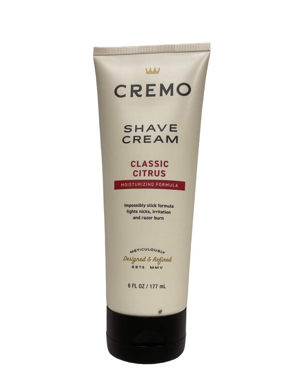 Cremo Classic Citrus Shave Cream 6 oz (Pack of 5)