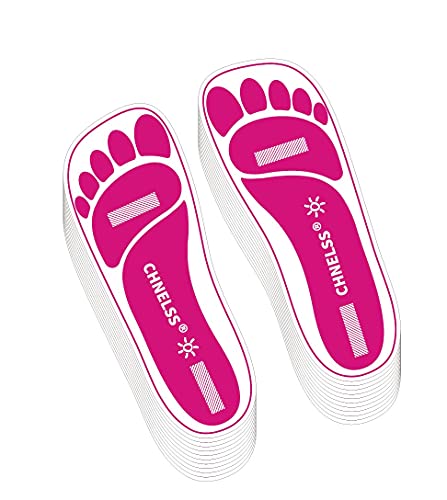 Pink Disposable Spray Tanning Feet Pads - 25 Pairs for Hygienic Protection