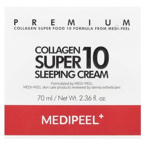 MEDI-PEEL Collagen 10 Sleeping Cream 70ml - Hydrating & Soothing