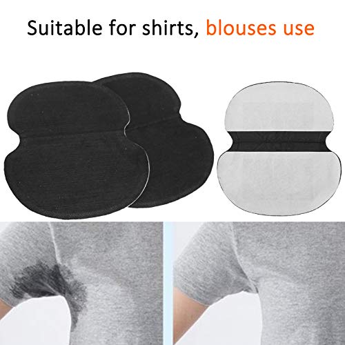 60pcs Underarm Sweat Pads - Non-Woven Fabric for Strong Adhesion