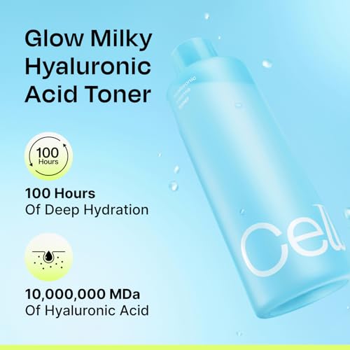 Celladix Hyaluronic Acid Toner with Rice Extract & Niacinamide – 10.14 Fl Oz, Hydrating Korean Skincare