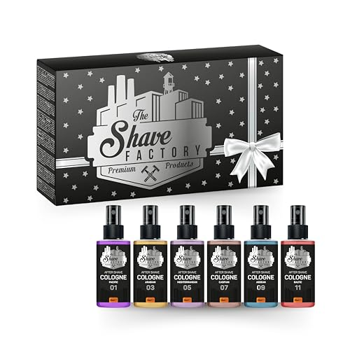 The Shave Factory After Shave Cologne Gift Set - 50ml to 500ml