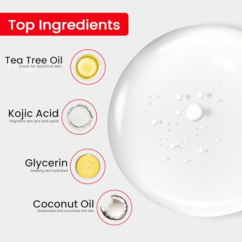 Kojie San Kojic Acid Skin Brightening Soap - 3 Bars for Dark Spots & Hyperpigmentation