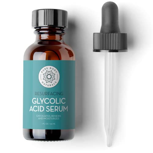 Glycolic Acid Face Serum - Exfoliating and Moisturizing Formula