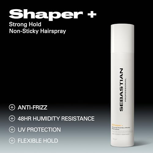 Sebastian Professional Shaper Plus Hairspray – Extra Hold, Humidity Resistant