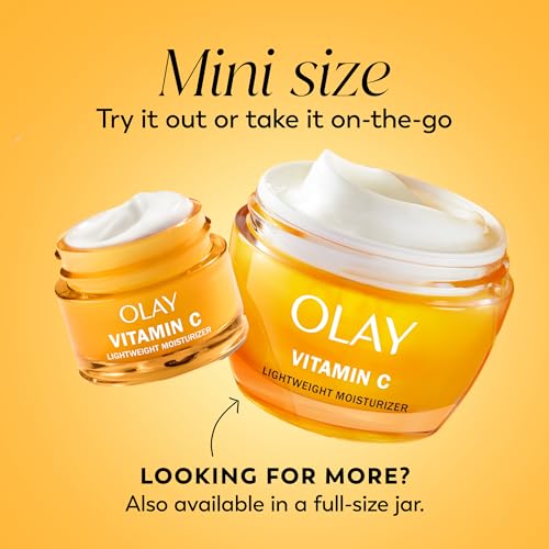 Olay Vitamin C Face Moisturizer - Brightening Cream, 0.5 Oz