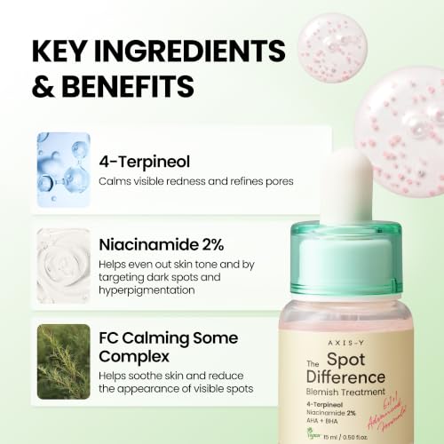 AXIS-Y Blemish Spot Treatment with 2% Niacinamide & AHA/BHA