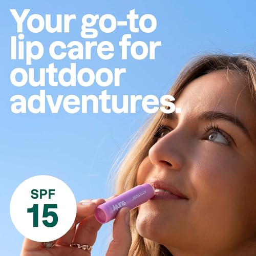 ATTITUDE SPF 15 Lip Balm Duo - Vegan Coconut Flavor, EWG Verified