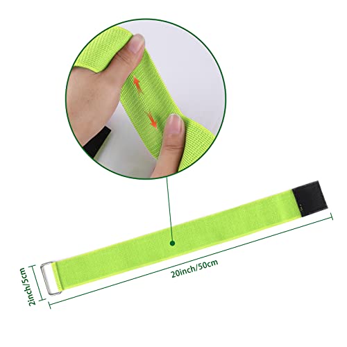Hooqict 10-Pack Three-Legged Race Bands for Outdoor Fun