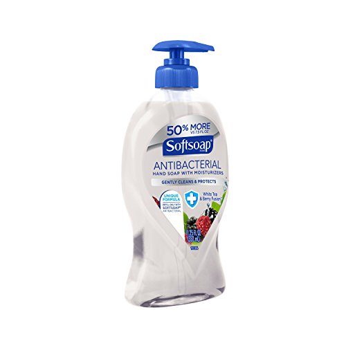 Softsoap Antibacterial Liquid Hand Soap, White Tea & Berry, 11.25 oz (2-Pack)
