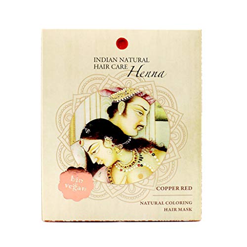 Organic Henna Powder - Pure Red Hair Dye & Scalp Treatment (7 oz)