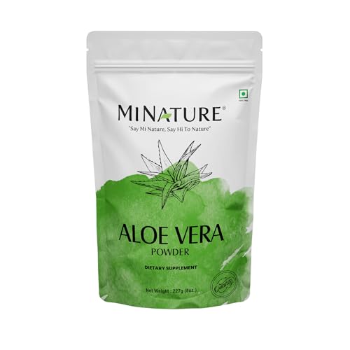100% Pure Aloe Vera Powder (227g) - Natural Leaf Powder