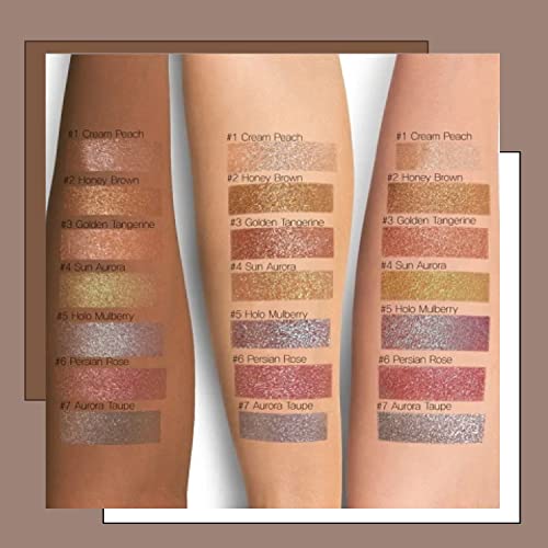 Touch in Sol Metallist Sun Aurora Holographic Glitter Eyeshadow - Sparkling Pigment