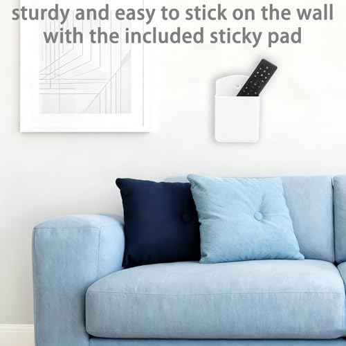 Self Adhesive Remote Control Holder - TV & AC Storage Organizer (Pack of 4)