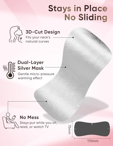 Misoour 5 Pack Neck Wrinkle Patches - Firming & Tightening Collagen, Anti-Aging