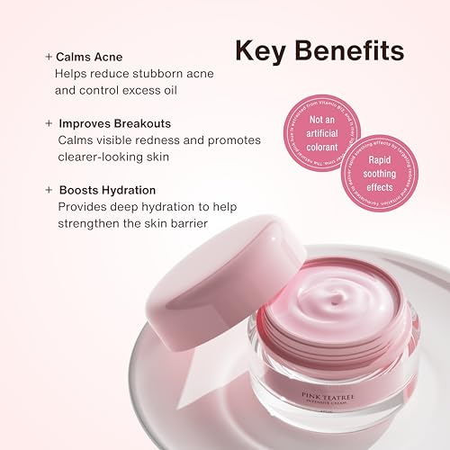 aplin Pink Tea Tree Intensive Cream 50g - Hydrating Facial Moisturizer