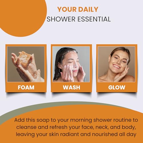 Turmeric Kojic Acid Soap Pack of 2 - Skin Brightening & Dark Spot Removal