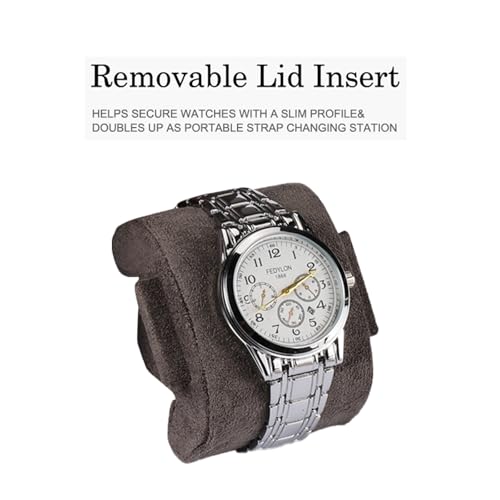 Luxury Watch Roll Travel Case - Eco-Friendly Leather Organizer for Men & Women