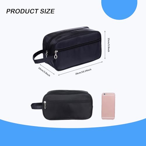 Tumecos Travel Toiletry Dopp Kit & Electronics Organizer Bag