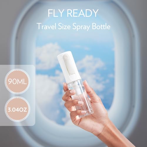FLAIROSOL MyStyle Travel Continuous Spray Bottle 3.04oz / 90ml White - 1 Pack