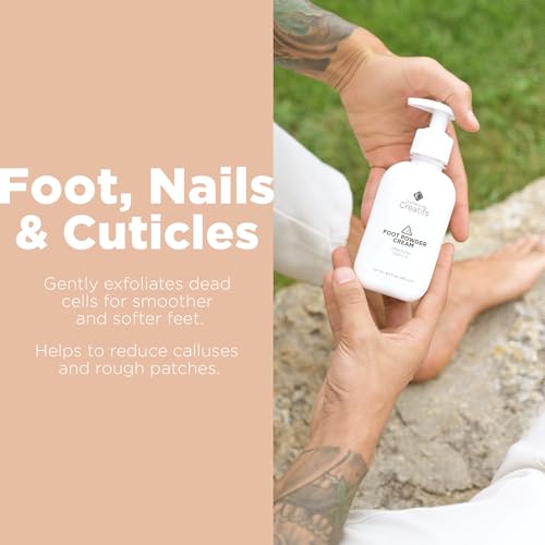 Cosmétiques Créatifs Foot Powder Cream for Cracked Heels, 8.5 Fl Oz