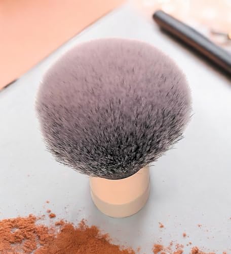 BevyGold Extra-Large Kabuki Powder Brush, Rosegold Face and Body Tool