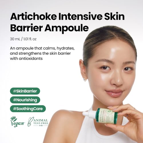 AXIS-Y Artichoke Intensive Skin Barrier Ampoule - Vegan Korean Serum