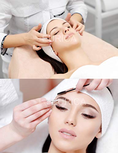 EUICAE White Spa Headbands 6-Pack Non-Slip Washable Hair & Face Coverings